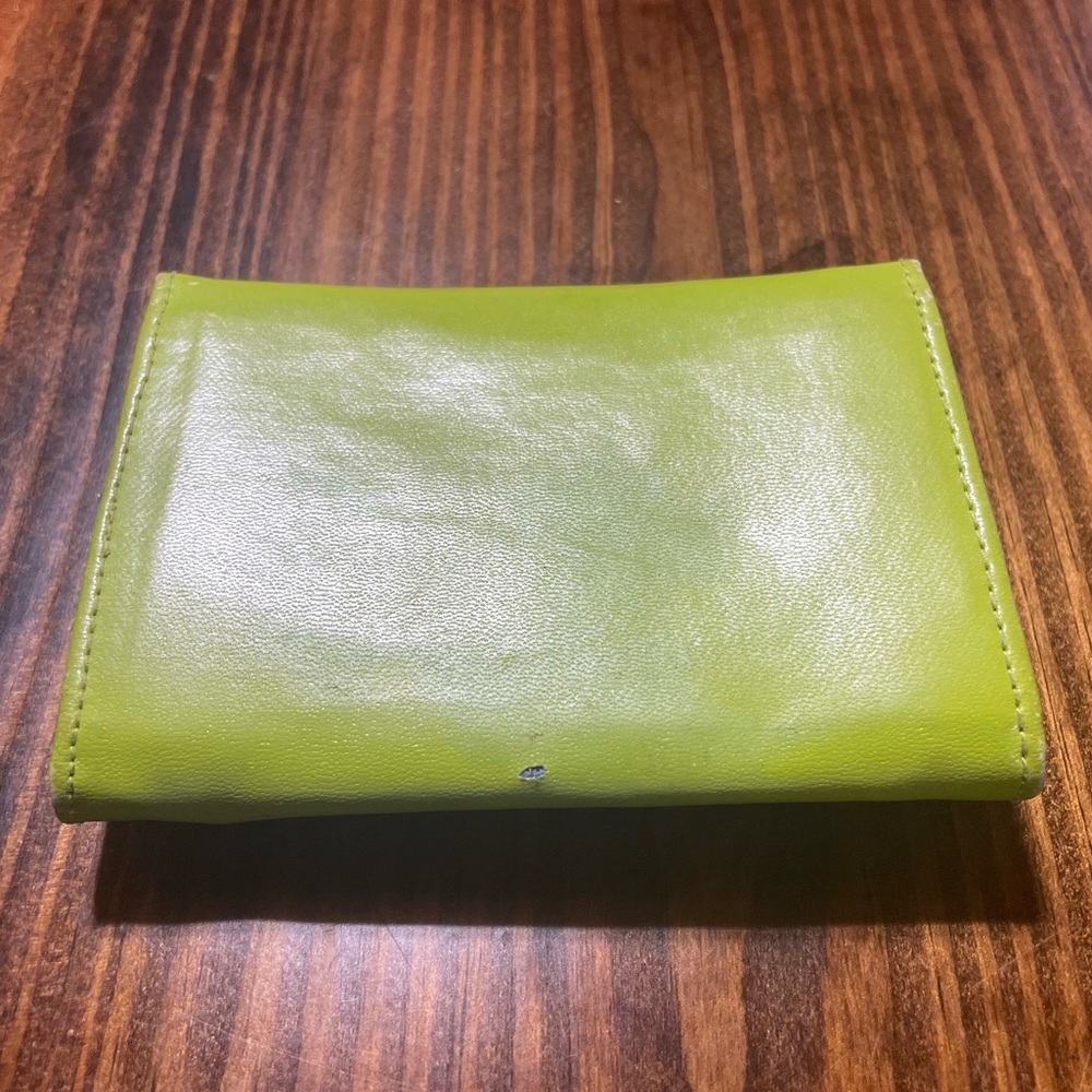 Lime Green Small ESPRIT Wallet - Picture 2 of 4